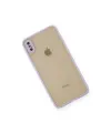 Apple İphone X Kılıf Montreal Silikon Kapak - Mor