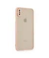 Apple iPhone X Kılıf Montreal Silikon Kapak - Pembe