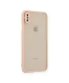 Apple İphone X Kılıf Montreal Silikon Kapak - Pembe