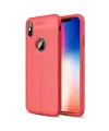 Apple iPhone XS Max Kılıf Auto Focus Kapak - Kırmızı