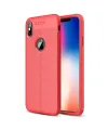 Apple İphone Xs Max Kılıf Auto Focus Kapak - Kırmızı