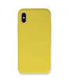 Apple İphone Xs Max Kılıf Lansman Legant Silikon - Sarı