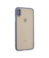 Apple İphone Xs Max Kılıf Montreal Silikon Kapak - Gri