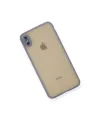 Apple İphone Xs Max Kılıf Montreal Silikon Kapak - Gri