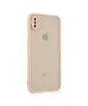 Apple İphone Xs Max Kılıf Montreal Silikon Kapak - Pembe