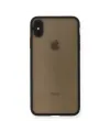Apple İphone Xs Max Kılıf Montreal Silikon Kapak - Siyah