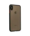 Apple İphone Xs Max Kılıf Montreal Silikon Kapak - Siyah