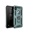 Apple İphone Xs Max Kılıf Sofya Yüzüklü Silikon Kapak - Yeşil