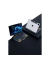 Apple Jp11 İpad Pro 11 (2022) Kılıf Vales Dönen Ledli Klavyeli Tablet Kılıfı - Siyah