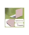 Apple Macbook Air 15 2024 Macbook Deri Kapak - Pembe