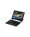 Apple T5209d İpad Pro 12.9 (2021) Kılıf İnter Ledli Klavyeli Tablet Kılıfı - Siyah
