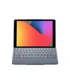 Apple T5506d İpad 10.2 (9.nesil) Kılıf Palermo Ledli Klavyeli Standlı Tablet Kılıfı - Siyah