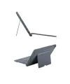 Apple T5506d İpad 10.2 (9.nesil) Kılıf Palermo Ledli Klavyeli Standlı Tablet Kılıfı - Siyah