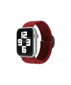 Apple Watch 38mm  Kordon - Siyah-bordo