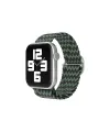 Apple Watch 38mm  Kordon - Zigzag Yeşil-siyah