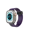 Apple Watch 38mm KR412 Elegance Stylısh Kordon - Derin Mor