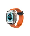 Apple Watch 38mm Kr412 Elegance Stylısh Kordon (SAAT DEĞİLDİR) - Turuncu