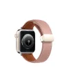 Apple Watch 38mm Kr414 Daks Deri Kordon (saat Değildir) - Pembe