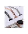 Apple Watch 38mm Live Taşlı Kordon (saat Değildir) - Rose Gold
