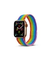 Apple Watch 38mm Metal Mıknatıslı Kordon (saat Değildir) - Gökkuşağı