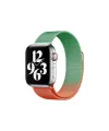 Apple Watch 38mm Metal Mıknatıslı Kordon (saat Değildir) - Turuncu-yeşil