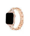 Apple Watch 38mm Node Taşlı Kordon (saat Değildir) - Siyah