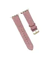 Apple Watch 42mm Creeper Desenli Kordon - Rose Gold