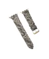 Apple Watch 42mm Creeper Desenli Kordon (saat Değildir) - Kahverengi