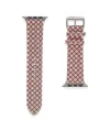 Apple Watch 42mm Karo Motif Kordon - Pembe