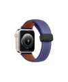 Apple Watch 42mm Kr414 Daks Deri Kordon (saat Değildir) - Lacivert