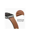 Apple Watch 42mm Kr415 Luaz Deri Kordon (saat Değildir) - Turuncu