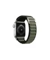 Apple Watch 42mm Mountain Kordon - Siyah-yeşil