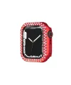 Apple Watch 42mm Taşlı Kasa - Kırmızı