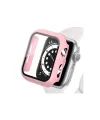 Apple Watch 44mm Camlı Kasa Ekran Koruyucu - Rose