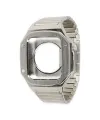 Apple Watch 44mm Kr409 Metal Kordon - Gümüş