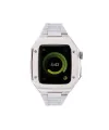 Apple Watch 44mm Metal Petek Kasalı Kordon (saat Değildir) - Gümüş