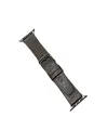 Apple Watch 45mm Buff Deri Kordon (saat Değildir) - Siyah