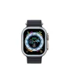 Apple Watch Ultra 49mm Alüminyum Kasa Cam Ekran Koruyucu - Mavi