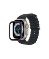Apple Watch Ultra 49mm Alüminyum Kasa Cam Ekran Koruyucu - Mor