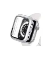 Apple Watch Ultra 49mm Camlı Kasa Ekran Koruyucu - Gümüş