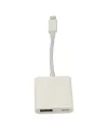 Apr22 Iphone Otg 2in1 - Beyaz