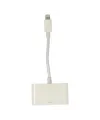 Apr23 Iphone Otg 3in1 - Beyaz