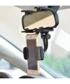 Araba Dikiz Aynasına Takılan Telefon Tutucu