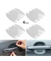 Araba Kapı Kolu Koruyucu Film (4lü Set)