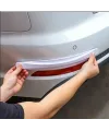 Araba Tampon Koruyucu Karbon Desenli Beyaz
