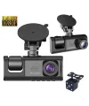 Araç Araba Kamerasi Black Box Traffic Recorder  3 Kameralı
