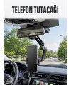 Araç Dikiz Aynası Telefon Tutucu Ayarlanabilir Katlanabilir Navigasyon Telefon Standı