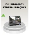 Araç Dvr Kamerası 3’lü 170° Geniş Açılı Full Hd Ve Park Destekli
