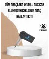 Araç İçi Bluetooth Aux Adaptörü Ve Telefon Görüşme Cihazı