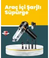 Araç İçi Derinlemesine Temizlik İçin Kompakt Ve Ergonomik El Süpürgesi
